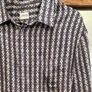 Armani Silk Men’s Dress Shirt